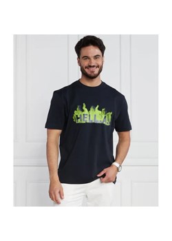 BOSS ORANGE T-shirt TeeFire | Oversize fit ze sklepu Gomez Fashion Store w kategorii T-shirty męskie - zdjęcie 184345105