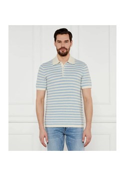 TIGER OF SWEDEN Wełniane polo Erros | Regular Fit ze sklepu Gomez Fashion Store w kategorii T-shirty męskie - zdjęcie 184345166