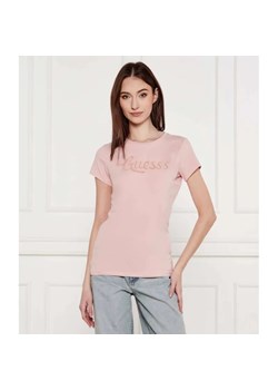 GUESS T-shirt | Slim Fit ze sklepu Gomez Fashion Store w kategorii Bluzki damskie - zdjęcie 184345167