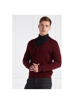 BOSS BLACK Wełniany kardigan Mardon-L | Slim Fit ze sklepu Gomez Fashion Store w kategorii Swetry męskie - zdjęcie 184345199
