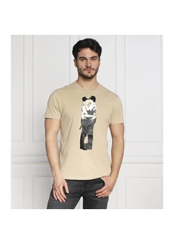 GUESS T-shirt POLICE LOVE | Regular Fit ze sklepu Gomez Fashion Store w kategorii T-shirty męskie - zdjęcie 184345287