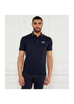 EA7 Polo | Slim Fit | stretch pique ze sklepu Gomez Fashion Store w kategorii T-shirty męskie - zdjęcie 184345369