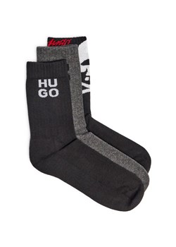 Hugo Bodywear Skarpety 3-pack 3P QS RIB SKULL CC ze sklepu Gomez Fashion Store w kategorii Skarpetki męskie - zdjęcie 184345409
