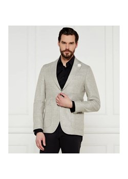 BOSS BLACK Marynarka C-Hanry-252 | Slim Fit | z dodatkiem lnu ze sklepu Gomez Fashion Store w kategorii Marynarki męskie - zdjęcie 184345436