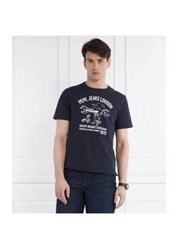 Pepe Jeans London T-shirt CEDRIC | Regular Fit ze sklepu Gomez Fashion Store w kategorii T-shirty męskie - zdjęcie 184345469