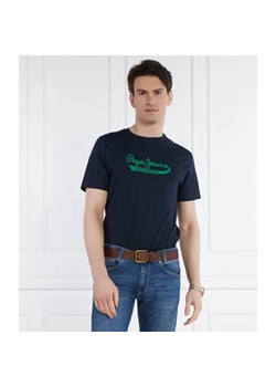Pepe Jeans London T-shirt CLAUDE | Regular Fit ze sklepu Gomez Fashion Store w kategorii T-shirty męskie - zdjęcie 184345638