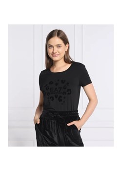 EA7 T-shirt | Regular Fit ze sklepu Gomez Fashion Store w kategorii Bluzki damskie - zdjęcie 184345657