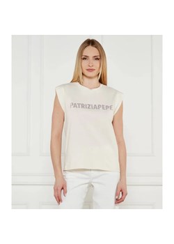 Patrizia Pepe T-shirt | Regular Fit ze sklepu Gomez Fashion Store w kategorii Bluzki damskie - zdjęcie 184345758