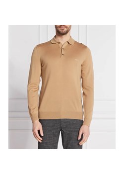 BOSS BLACK Wełniane polo | Regular Fit ze sklepu Gomez Fashion Store w kategorii T-shirty męskie - zdjęcie 184345768