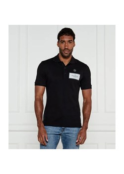 Philipp Plein Polo Label Contrast | Regular Fit ze sklepu Gomez Fashion Store w kategorii T-shirty męskie - zdjęcie 184345817