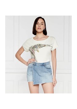Aeronautica Militare T-shirt | Regular Fit ze sklepu Gomez Fashion Store w kategorii Bluzki damskie - zdjęcie 184345835