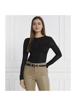Pinko Bluzka | Slim Fit | z dodatkiem kaszmiru ze sklepu Gomez Fashion Store w kategorii Bluzki damskie - zdjęcie 184345926