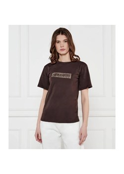 Patrizia Pepe T-shirt | Regular Fit ze sklepu Gomez Fashion Store w kategorii Bluzki damskie - zdjęcie 184345965