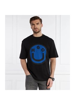 Hugo Blue T-shirt Nimper | Regular Fit ze sklepu Gomez Fashion Store w kategorii T-shirty męskie - zdjęcie 184345978