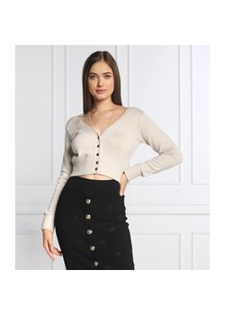 Pinko Kardigan INFUSO | Cropped Fit | z dodatkiem wełny ze sklepu Gomez Fashion Store w kategorii Swetry damskie - zdjęcie 184346066