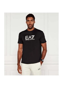 EA7 T-shirt | Regular Fit ze sklepu Gomez Fashion Store w kategorii T-shirty męskie - zdjęcie 184346075
