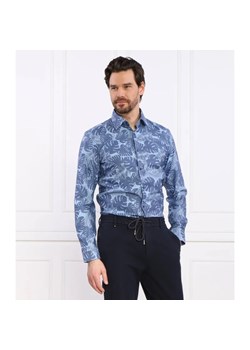 BOSS BLACK Koszula C-HAL-kent-C1-223 | Casual fit | z dodatkiem lnu ze sklepu Gomez Fashion Store w kategorii Koszule męskie - zdjęcie 184346095