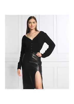 Pinko Kardigan INFUSO | Cropped Fit | z dodatkiem wełny ze sklepu Gomez Fashion Store w kategorii Swetry damskie - zdjęcie 184346098