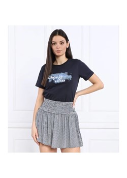 Pepe Jeans London T-shirt GOLDIE | Regular Fit ze sklepu Gomez Fashion Store w kategorii Bluzki damskie - zdjęcie 184346128