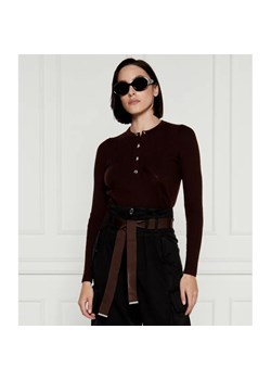 Pinko Wełniany sweter SERAFINO | Slim Fit ze sklepu Gomez Fashion Store w kategorii Swetry damskie - zdjęcie 184346229