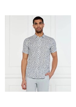 BOSS BLACK Lniana koszula C-ROAN-ken-SH-C1-251 | Slim Fit | stretch ze sklepu Gomez Fashion Store w kategorii Koszule męskie - zdjęcie 184346258