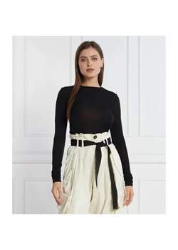Pinko Bluzka | Slim Fit | z dodatkiem kaszmiru ze sklepu Gomez Fashion Store w kategorii Bluzki damskie - zdjęcie 184346269