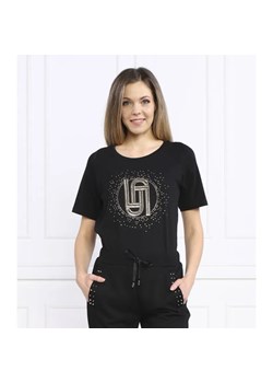 Liu Jo Sport T-shirt | Regular Fit ze sklepu Gomez Fashion Store w kategorii Bluzki damskie - zdjęcie 184346428