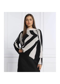 Marc Cain Wełniany sweter | Relaxed fit | z dodatkiem kaszmiru ze sklepu Gomez Fashion Store w kategorii Swetry damskie - zdjęcie 184346488