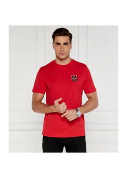 HUGO T-shirt | Regular Fit ze sklepu Gomez Fashion Store w kategorii T-shirty męskie - zdjęcie 184346527
