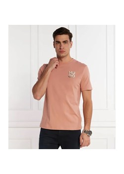 HUGO T-shirt Detzington241 | Regular Fit ze sklepu Gomez Fashion Store w kategorii T-shirty męskie - zdjęcie 184346587