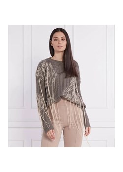 Patrizia Pepe Sweter | Regular Fit | z dodatkiem wełny ze sklepu Gomez Fashion Store w kategorii Swetry damskie - zdjęcie 184346667
