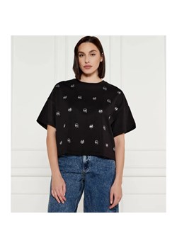 Karl Lagerfeld T-shirt ikonik 2.0 | Loose fit ze sklepu Gomez Fashion Store w kategorii Bluzki damskie - zdjęcie 184346706