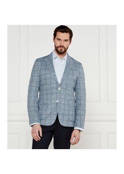 BOSS BLACK Marynarka C-Hanry-J-252 | Slim Fit | z dodatkiem lnu ze sklepu Gomez Fashion Store w kategorii Marynarki męskie - zdjęcie 184346735