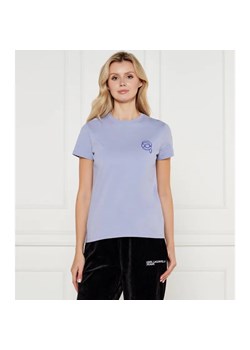Karl Lagerfeld T-shirt Jelly Ikonik 2.0 | Regular Fit ze sklepu Gomez Fashion Store w kategorii Bluzki damskie - zdjęcie 184347029
