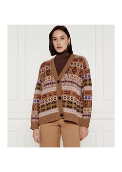 Weekend MaxMara Wełniany kardigan Eccelso | Relaxed fit ze sklepu Gomez Fashion Store w kategorii Swetry damskie - zdjęcie 184347085