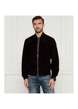 BOSS ORANGE Skórzana kurtka bomber Joflag | Regular Fit ze sklepu Gomez Fashion Store w kategorii Kurtki męskie - zdjęcie 184347139