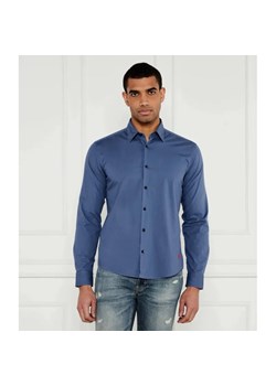 HUGO Koszula Ermo | Slim Fit | stretch ze sklepu Gomez Fashion Store w kategorii Koszule męskie - zdjęcie 184347267
