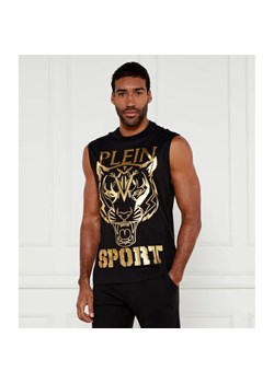 Plein Sport Tank top SS Tiger | Regular Fit ze sklepu Gomez Fashion Store w kategorii T-shirty męskie - zdjęcie 184347339