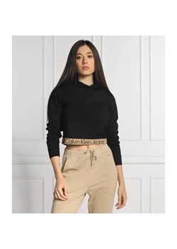Calvin Klein Jeans Bluza | Cropped Fit ze sklepu Gomez Fashion Store w kategorii Bluzy damskie - zdjęcie 184347415