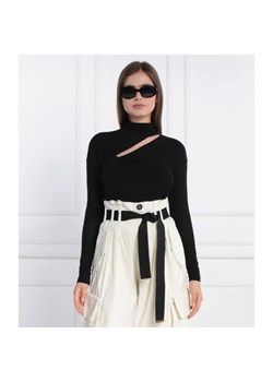 Pinko Bluzka | Slim Fit | z dodatkiem kaszmiru ze sklepu Gomez Fashion Store w kategorii Bluzki damskie - zdjęcie 184347447