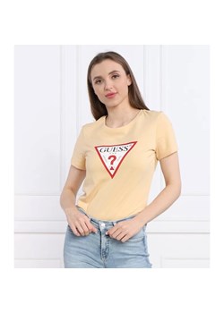 GUESS T-shirt ORIGINAL | Regular Fit ze sklepu Gomez Fashion Store w kategorii Bluzki damskie - zdjęcie 184347475