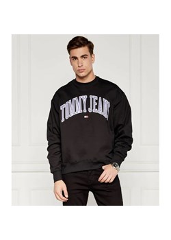 Tommy Jeans Bluza BOXY POP VARSITY CREW | Oversize fit ze sklepu Gomez Fashion Store w kategorii Bluzy męskie - zdjęcie 184347476