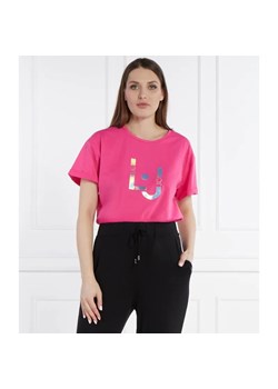 Liu Jo Beachwear T-shirt | Regular Fit ze sklepu Gomez Fashion Store w kategorii Bluzki damskie - zdjęcie 184347518
