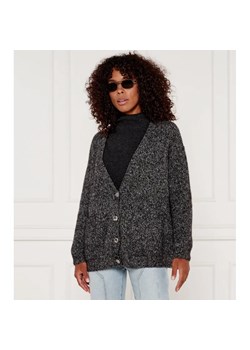 Pinko Wełniany kardigan ERBACEO | Oversize fit ze sklepu Gomez Fashion Store w kategorii Swetry damskie - zdjęcie 184347598