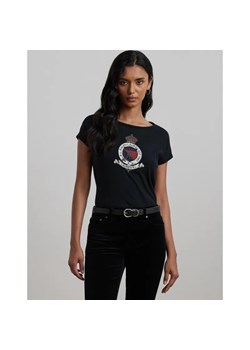 LAUREN RALPH LAUREN T-shirt GRIETA | Slim Fit ze sklepu Gomez Fashion Store w kategorii Bluzki damskie - zdjęcie 184347638