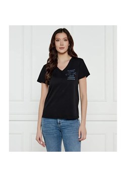 Liu Jo Sport T-shirt | Regular Fit ze sklepu Gomez Fashion Store w kategorii Bluzki damskie - zdjęcie 184347678