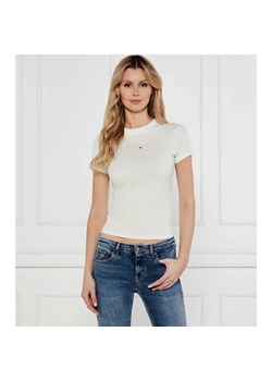 Tommy Jeans T-shirt | Slim Fit ze sklepu Gomez Fashion Store w kategorii Bluzki damskie - zdjęcie 184347735