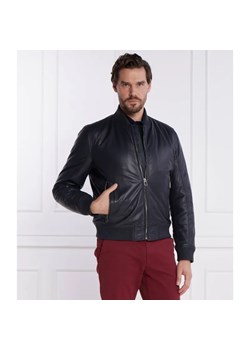 Joop! Skórzana kurtka bomber Normos | Regular Fit ze sklepu Gomez Fashion Store w kategorii Kurtki męskie - zdjęcie 184347757
