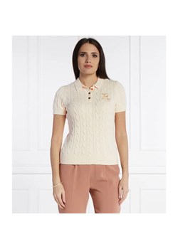 LAUREN RALPH LAUREN Polo NATRISSA | Slim Fit ze sklepu Gomez Fashion Store w kategorii Bluzki damskie - zdjęcie 184347897