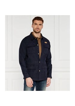 Aeronautica Militare Kurtka SAHARIANA | Regular Fit | z dodatkiem lnu ze sklepu Gomez Fashion Store w kategorii Kurtki męskie - zdjęcie 184347916